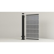 Composite Fence Slats 1800mmm / 6ft - Anthracite / Light Grey - Composite Tonge & Groove Fence Panels Slats