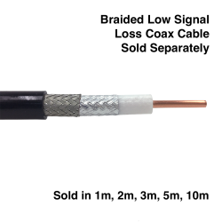 Antenna 4.5 dBi / 8.5dBi / 10dBi 868mhz LoRa for Helium HNT Miner Bobcat Nebra RAK Syncrob.it External IP65 Fibreglass LongFi Omni Directional Antenna - N Type Coax Female