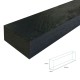 Composite Decking Joists 50 x 100mm - 3m Length WPC Composite Frame Subframe Plastic Lumber Joist Support Frame - Black Composite Decking Joists 50 x 100mm - 3m Length WPC Composite Frame Subframe Plastic Lumber Joist Support Frame - Black