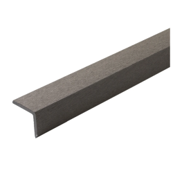 Edging L Corner Trim Profile Nosing for Composite Decking Plastic Decking PVC Decking WPC Decking - 3m Lengths Edging L Corner Trim Profile Nosing for Composite Decking Plastic Decking PVC Decking WPC Decking - 3m Lengths