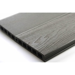 Composite Decking Board Wood Grain / Grooved - Plastic Decking PVC Decking WPC Decking - Black / Grey / Brown / Anthracite - Price Per / Square M (1 sq m) Composite Decking Board Wood Grain / Grooved - Plastic Decking PVC Decking WPC Decking - Black / Grey / Brown / Anthracite - Price Per / Square M (1 sq m)
