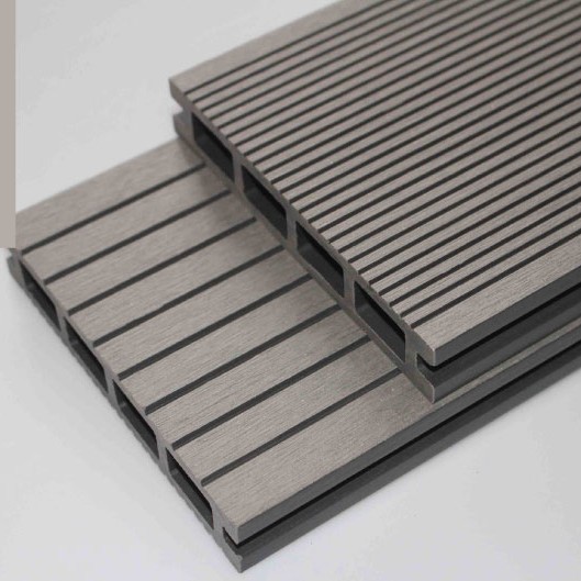 SAMPLE Composite Decking - Grey / Black / Ash / Brown / Anthracite Grey Wood Grain Effect 3m - Plastic Decking PVC Decking WPC Decking Hollow Garden Exterior Decking Boards SAMPLE Composite Decking - Grey / Black / Ash / Brown / Anthracite Grey Wood Grain Effect 3m - Plastic Decking PVC Decking WPC Decking Hollow Garden Exterior Decking Boards