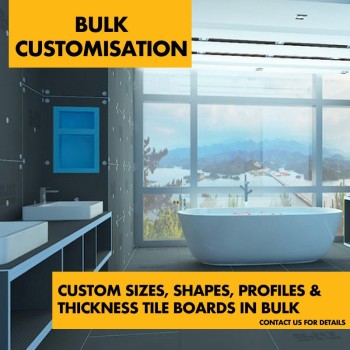 TILE BACKER BOARD SHOWER WET ROOM TRAY Waste Drainage Kit c/w Stainless Steel Polish Grate TILE BACKER BOARD SHOWER WET ROOM TRAY Waste Drainage Kit c/w Stainless Steel Polish Grate