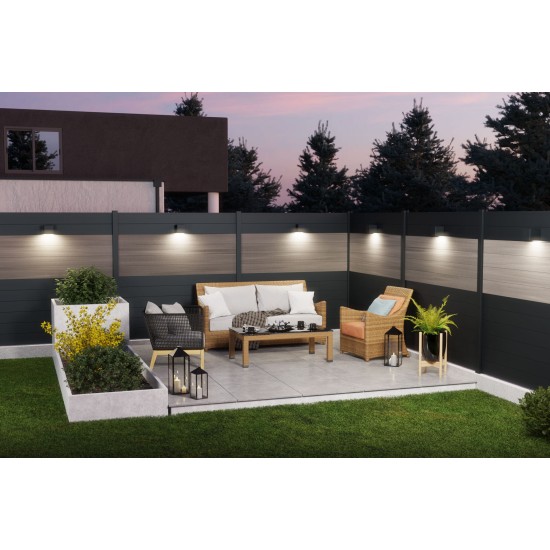 Aluminium Posts for Composite Fencing - 3ft/900mm / 4ft1200mm / 5ft/1500mm / 6ft/1800mm / 8ft/2400mm Black - Fit Above / Below Ground Aluminium Posts for Composite Fencing - 3ft/900mm / 4ft1200mm / 5ft/1500mm / 6ft/1800mm / 8ft/2400mm Black - Fit Above / Below Ground