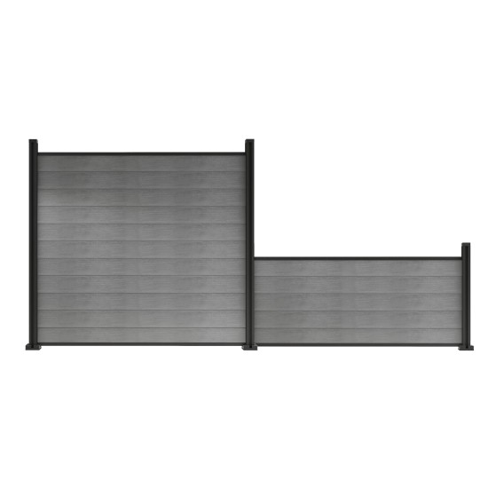 Aluminium Posts for Composite Fencing - 3ft/900mm / 4ft1200mm / 5ft/1500mm / 6ft/1800mm / 8ft/2400mm Black - Fit Above / Below Ground Aluminium Posts for Composite Fencing - 3ft/900mm / 4ft1200mm / 5ft/1500mm / 6ft/1800mm / 8ft/2400mm Black - Fit Above / Below Ground