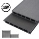 **SAMPLE ONLY** Composite Fence Slats 1800mmm / 6ft - Anthracite / Light Grey - Composite Tonge & Groove Fence Panels Slats