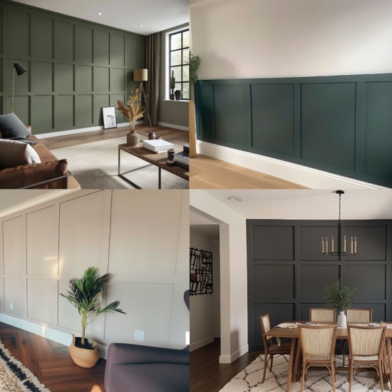 MDF Wall Panel Kit / Strips / Slats - Shaker Kit- MDF Pre-Primed Strips for MDF Modern Square / Rectangle Wall Panels / Panelling - 1190mm x 65mm x 9mm MDF Wall Panel Kit / Strips / Slats - Shaker Kit- MDF Pre-Primed Strips for MDF Modern Square / Rectangle Wall Panels / Panelling - 1190mm x 65mm x 9mm