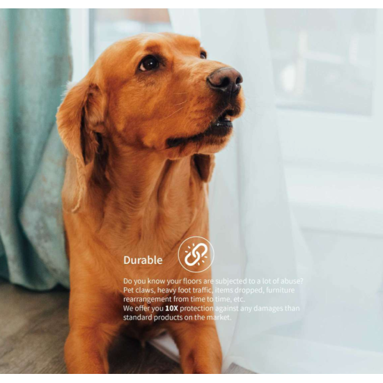 SPC Click Vinyl Tile Flooring (Grey Oak) with Built in Underlay per Sq M- Click Vinyl Tile Floors for Kitchen, Bathroom,  Living Room - LVT Rigid Core Stone Polymer Composite Waterproof Click Tonge & Groove Luxury Vinyl Tile Flooring Grey Oak