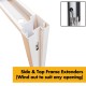 Overhead Door Frame Extensions - Frame Extension Expanding Overhead Infill Head Panels