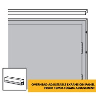 Overhead Door Frame Extensions - Frame Extension Expanding Overhead Infill Head Panels