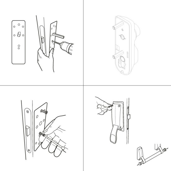 Fire Exit / Emergency Exit Door - Panic Push Pad + Optional Outside Access Device - Personnel Steel Fire Exit Door Fire Exit / Emergency Exit Door - Panic Push Pad + Optional Outside Access Device - Personnel Steel Fire Exit Door