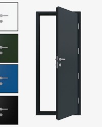 Steel Security Doors - Industrial Exterior Steel Personnel Doors