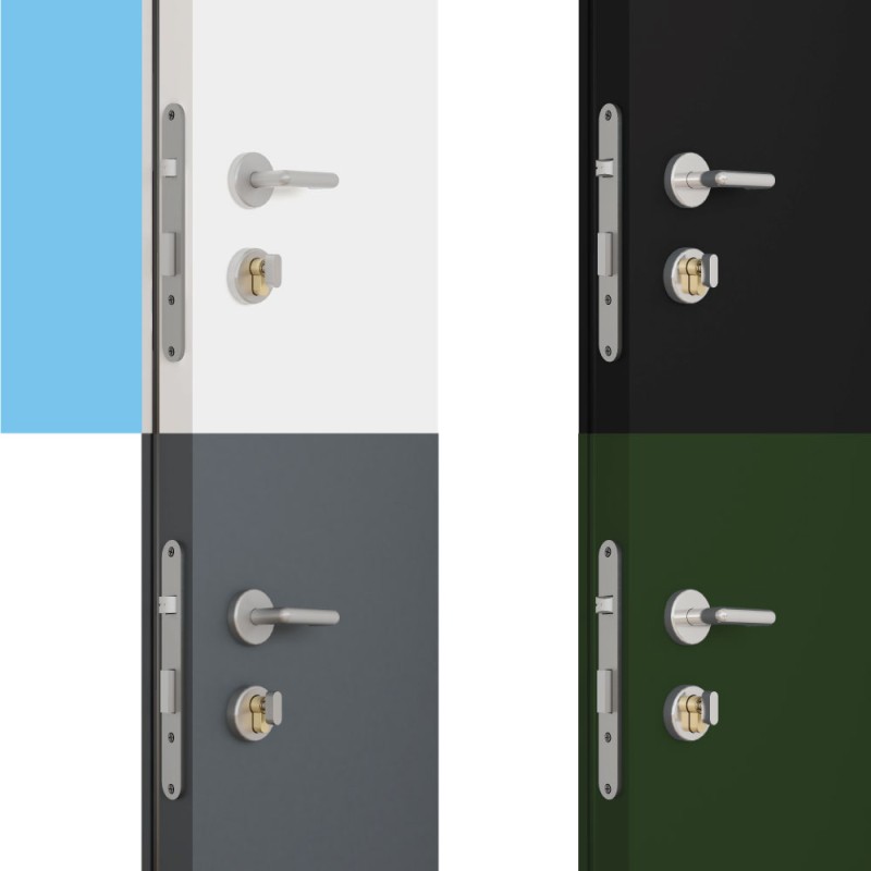 Euro Profile Specification Sashlock Mortice Lock Mechanism Cassette for Steel Security Door V2