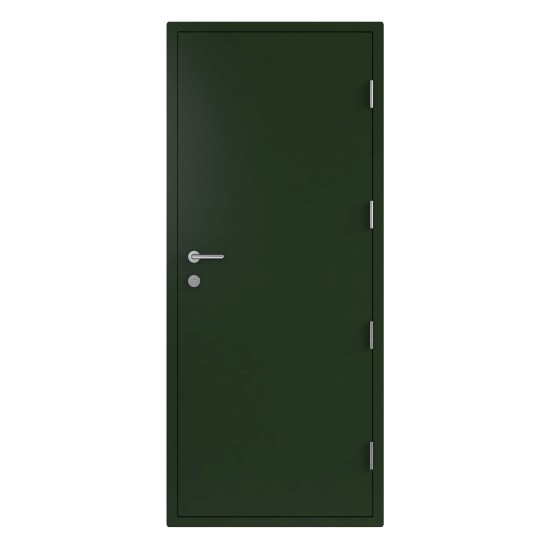 Steel Security Personnel Pedestrian Door - Industrial Grade Exterior Outdoor Security Door for Garage, Warehouse, Shed, Industrial Unit, Lockup, Shed, Shipping Container, Farm Barn 