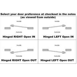 Lock Mechanism c/w Thumb Turn Inside,  Key Lock Exterior + 3 Keys + Handle Lock Mechanism c/w Thumb Turn Inside,  Key Lock Exterior + 3 Keys + Handle
