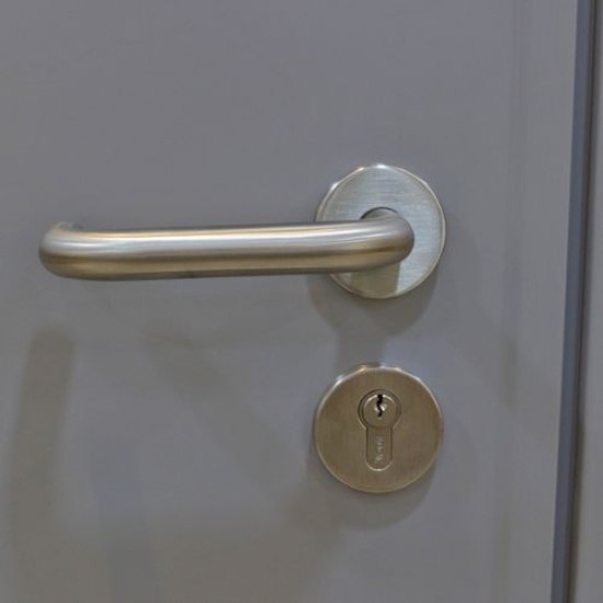 Lock Mechanism c/w Thumb Turn Inside,  Key Lock Exterior + 3 Keys + Handle