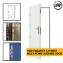 High Security Steel Security Door- 12 Point/Multi Point Locking - Ultra Heavy Duty External Industrial Grade Exterior Outdoor Security Door c/w Part M Low 15mm Threshold DDA Complaint