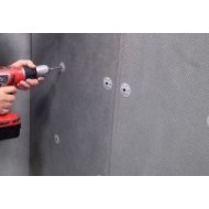 Tile Backer Board Washers - Galvanised Zinc Tile Backer Board Fixing Washers 36mm (Packs of 50/Packs of 100) - Hard Backer Board Washer Discs