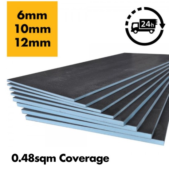 MINI  Tile Backer Boards 600 x 800 - 6mm / 10mm / 12mm - Floor or Wall Hard Tile Backer Insulation Cement Board 