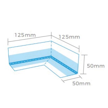 Waterproof Corner Joint / Tanking Membrane for Tile Backer Board - Sealing Fleece Tanking Tape for Showers, Bathrooms, Wetrooms Waterproof Corner Joint / Tanking Membrane for Tile Backer Board - Sealing Fleece Tanking Tape for Showers, Bathrooms, Wetrooms