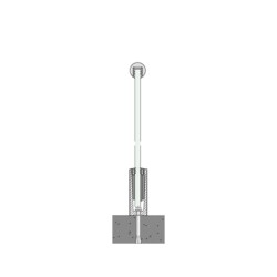 Stainless Steel Handrail / Capping Cover for Glass Balustrade -304 Stainless Steel Cover for 10mm Toughened Glass 0.74kN / 1.5kN / 3.0kN 2.5m Lengths