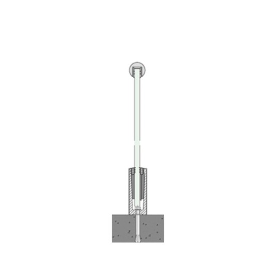 Stainless Steel Handrail / Capping Cover for Glass Balustrade -304 Stainless Steel Cover for 10mm Toughened Glass 0.74kN / 1.5kN / 3.0kN 2.5m Lengths