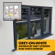 UPVC Window Anthracite Grey - Double 1190mm w x 1040mm h (RAL7016) Left or Right Opening 2P UPVC Window Anthracite Grey - Double 1190mm w x 1040mm h (RAL7016) Left or Right Opening 2P