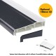 UPVC Window Anthracite Grey - Double 1190mm w x 1040mm h (RAL7016) Left or Right Opening 2P UPVC Window Anthracite Grey - Double 1190mm w x 1040mm h (RAL7016) Left or Right Opening 2P