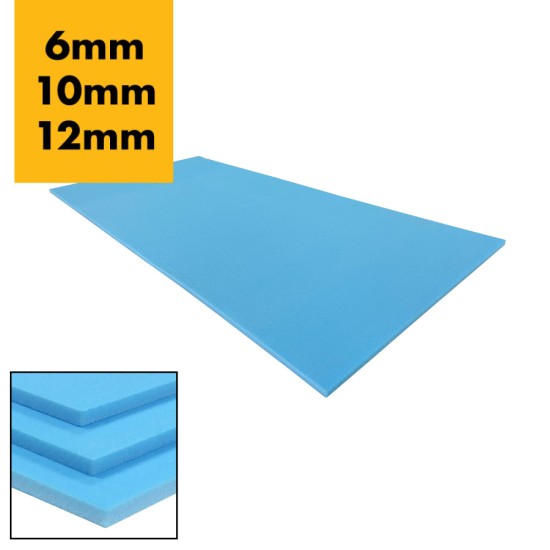 XPS Foam Insulation Board for Underfloor Heating 6mm / 10mm / 12mm -Thermal Pro Warm Insulating Board XPS Foam Insulation Board for Underfloor Heating 6mm / 10mm / 12mm -Thermal Pro Warm Insulating Board