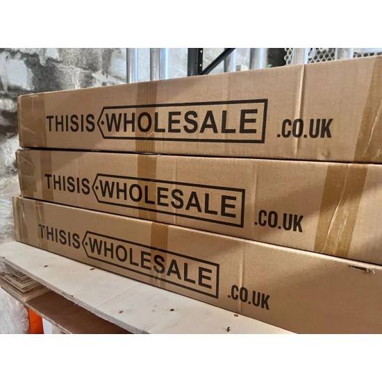  Concrete Post Adapter for Composite Fencing - U channel Rails for concrete post / wall fixing - Black